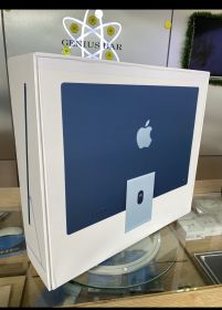 iMac 24IN M1 BLUE 8-core, GPU 8-core / 8GB / 512GB NEW SEAL HÀNG MỸ ( LIÊN HỆ )